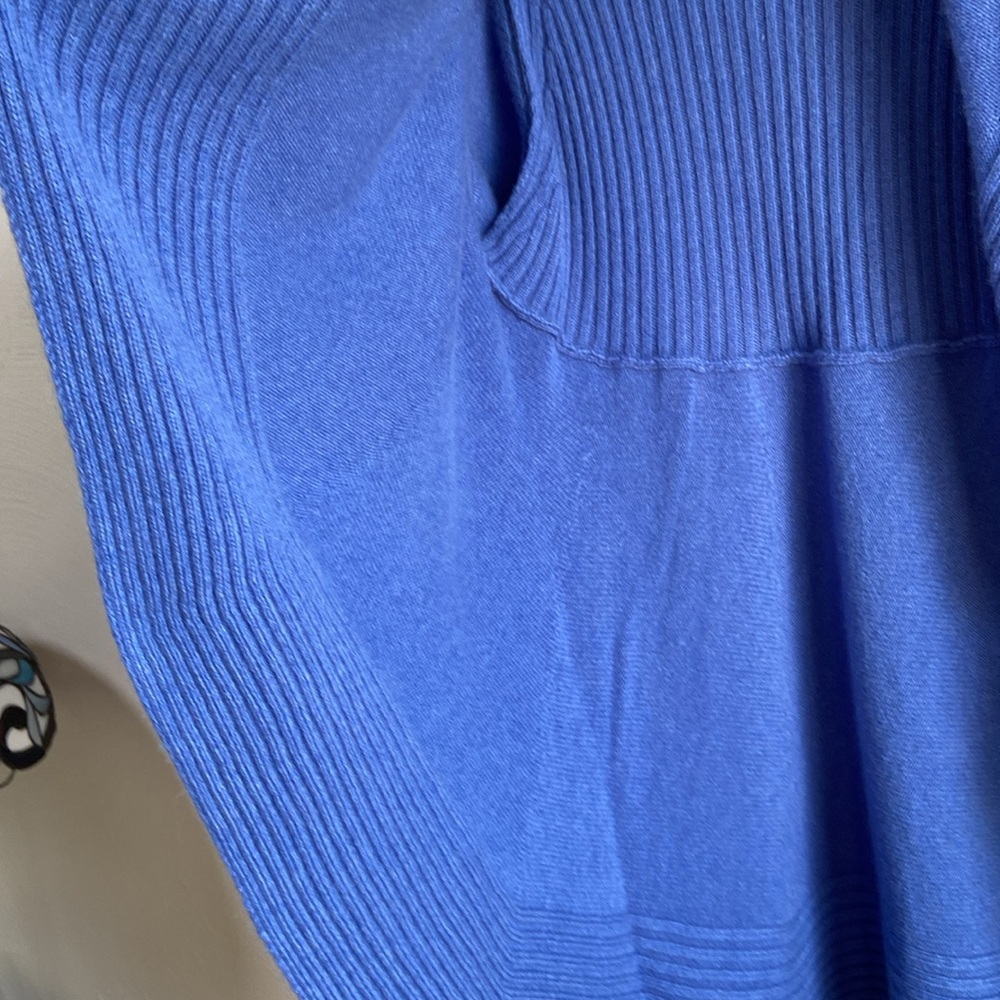 100% Cashmere Lora Piana Yarn Shawl Neck  Sweater Cardigan Made in Italy L - Picture 5 of 11